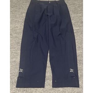 Vintage Zero Restriction GORE-TEX Pants Mens L Blue Tour Slacks Waterproof USA